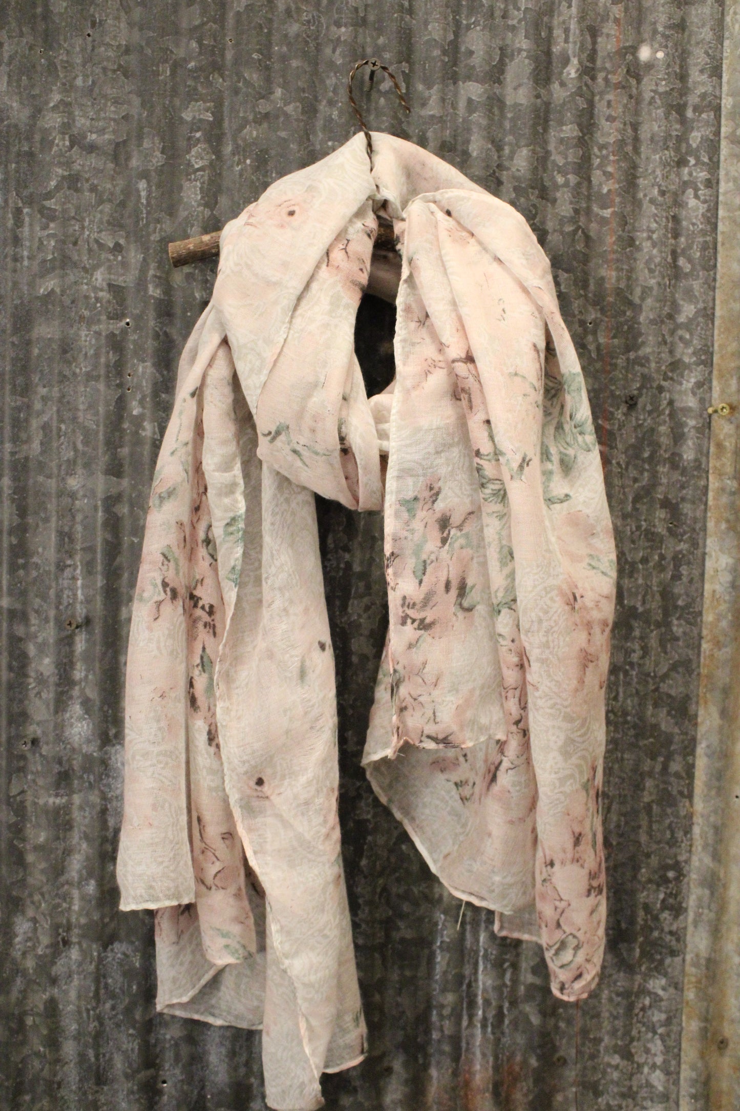 Antique Rose Scarf