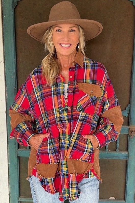 Chestnut Ridge Plaid Top