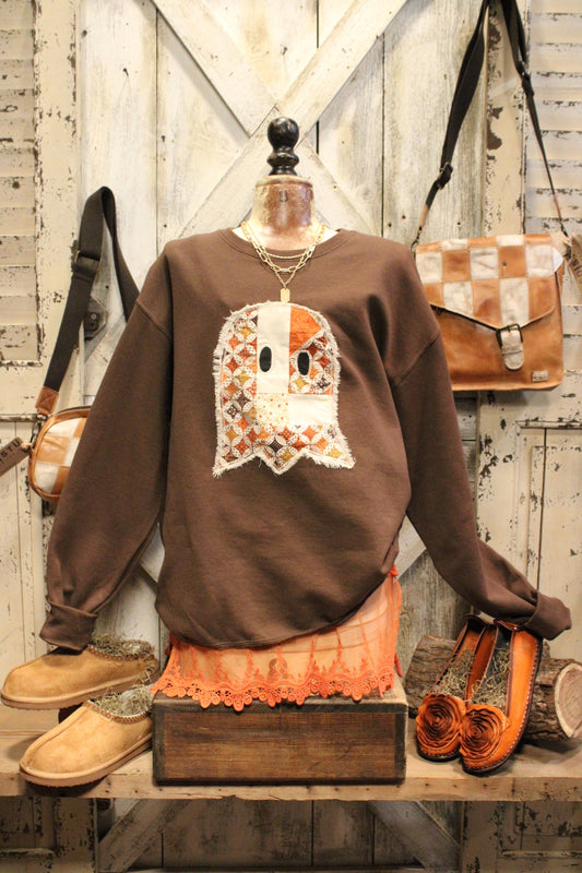 FGO Feeling Boo-hemian Vintage Quilt Sweatshirt