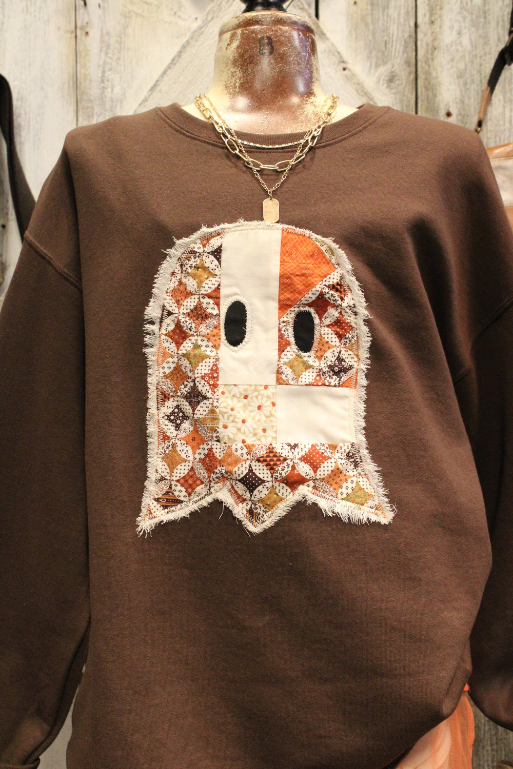 FGO Feeling Boo-hemian Vintage Quilt Sweatshirt