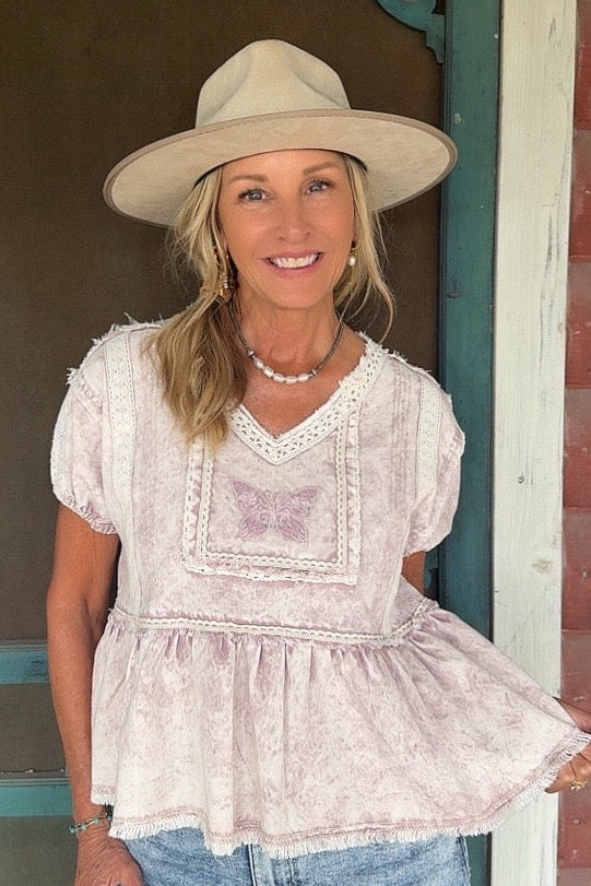 Sweetbriar Flutter Blouse