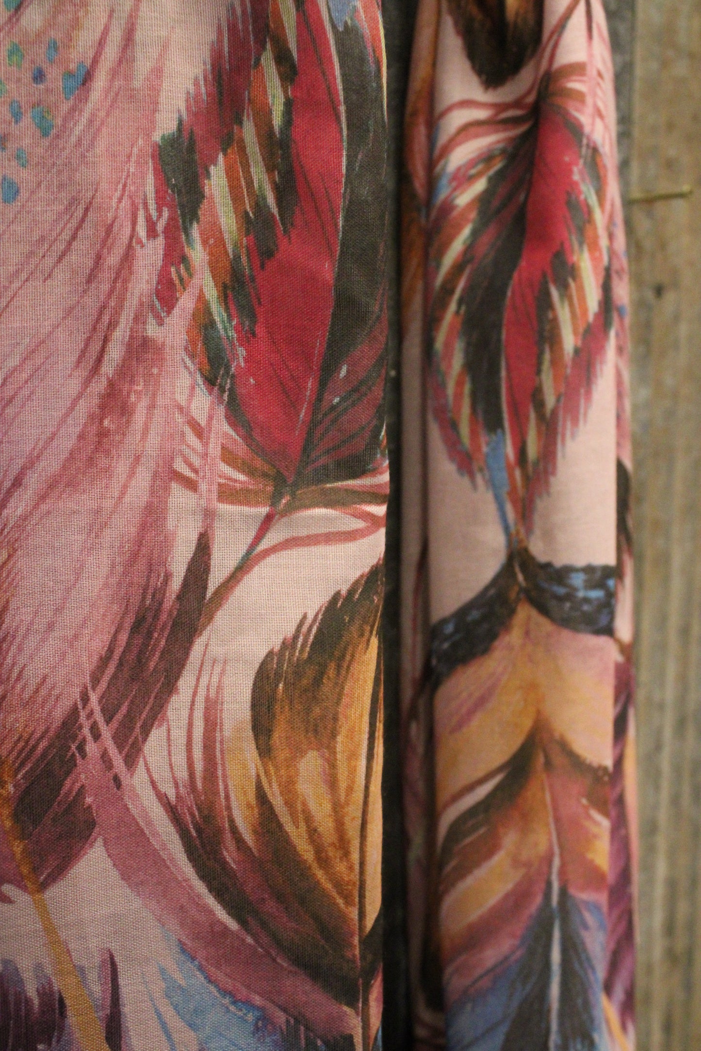 Pastel Plume Bliss Scarf