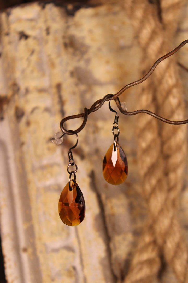 Ethereal Amber Earrings