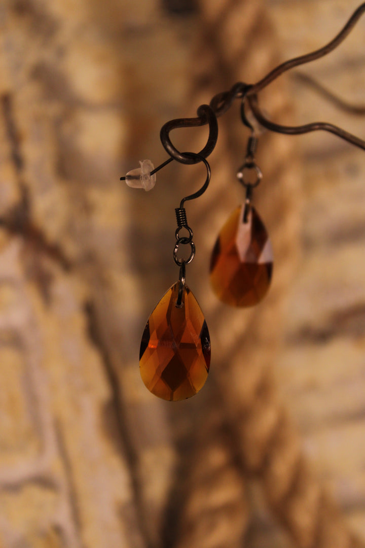 Ethereal Amber Earrings
