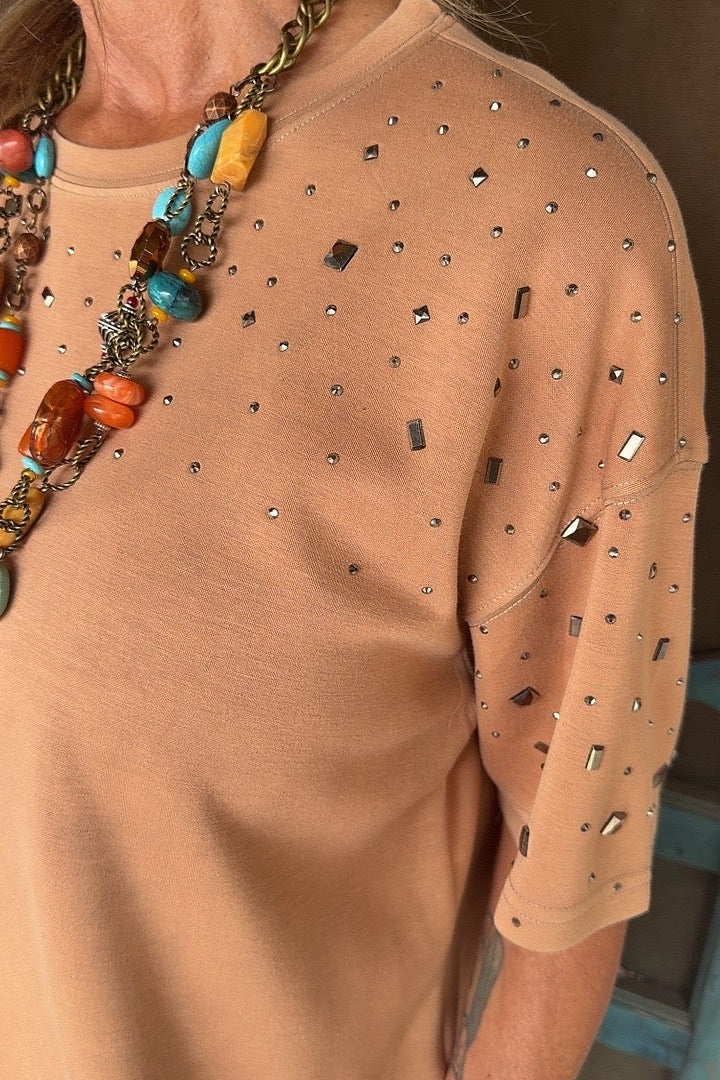 Starlight Mocha Beige Top
