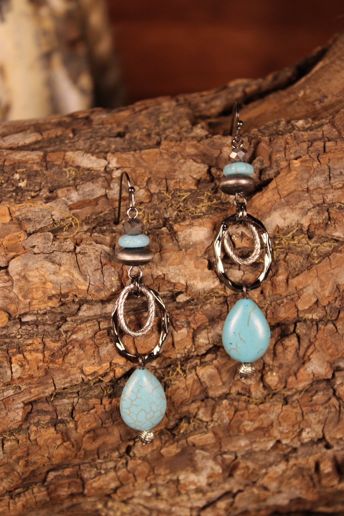 Lost & Found Turquoise Dangles