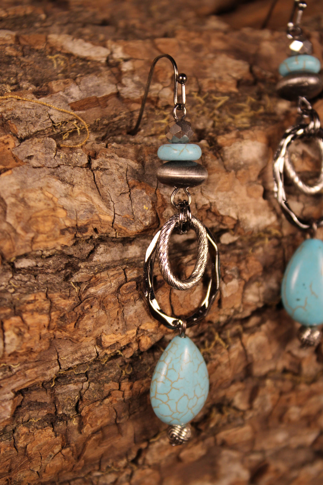 Lost &amp; Found Turquoise Dangles