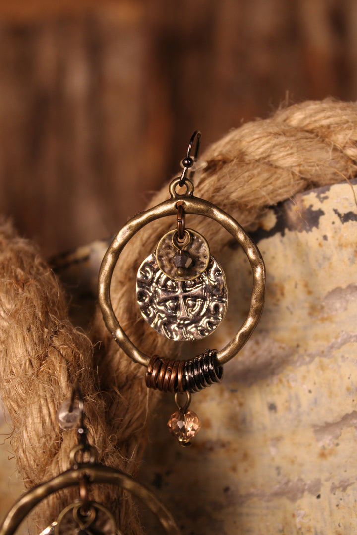 Antique Whirlwind Earrings