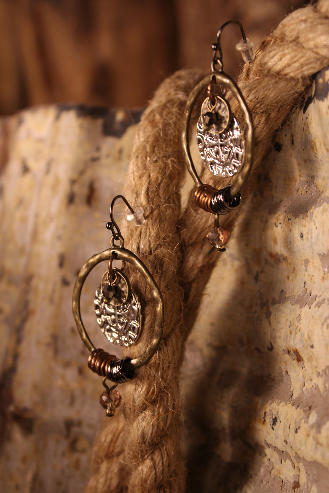 Antique Whirlwind Earrings
