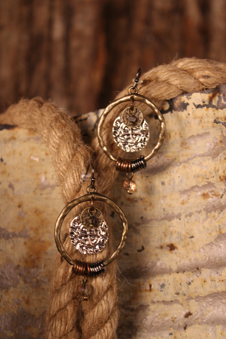 Antique Whirlwind Earrings