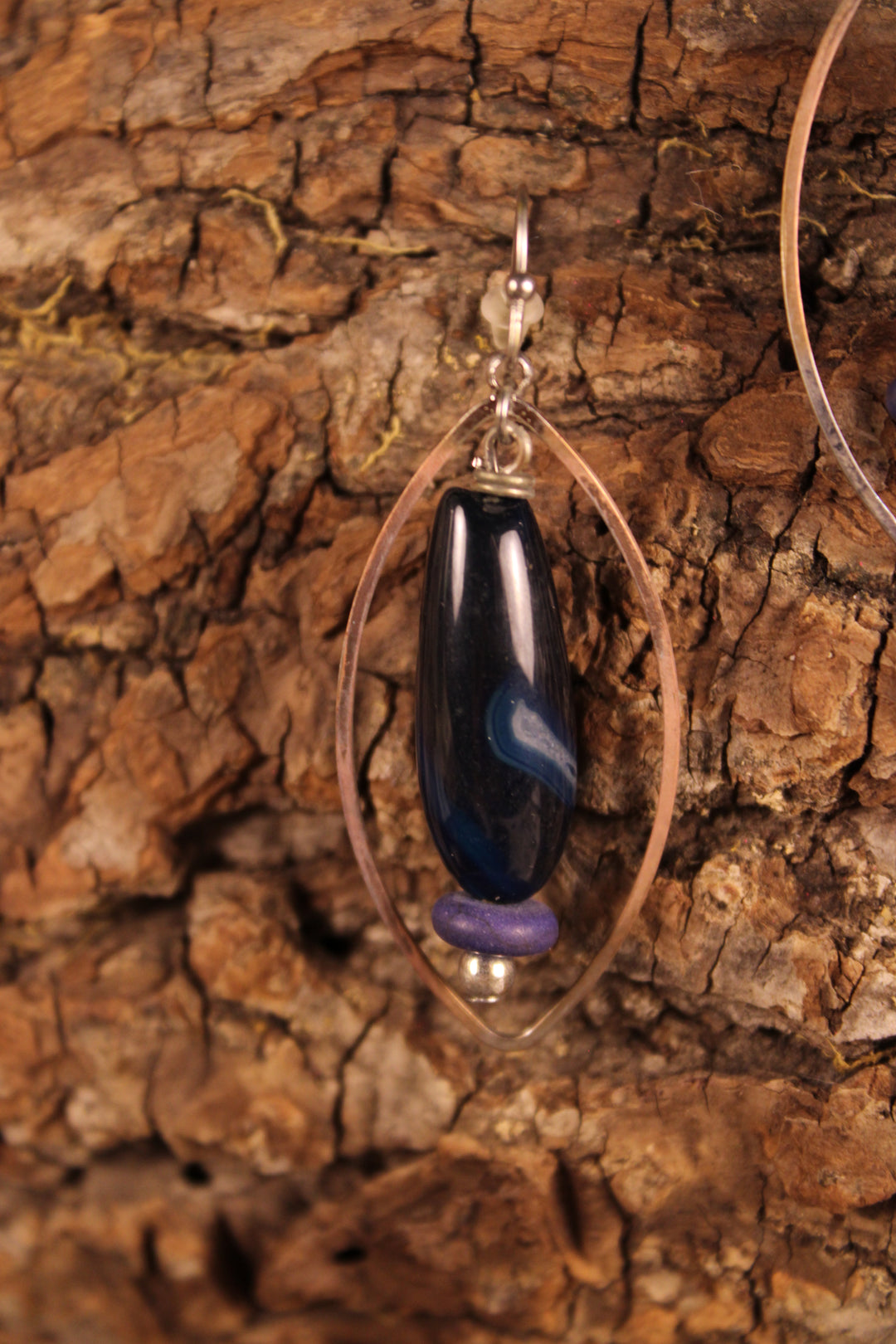 Deep Water Marquise Earrings