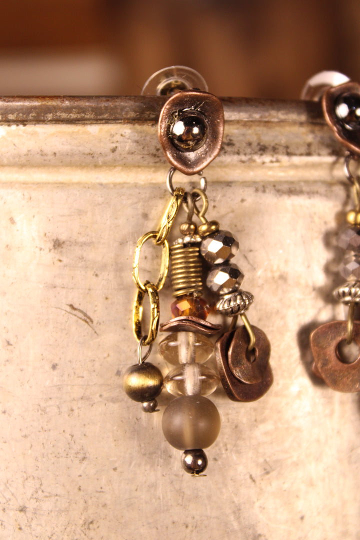 Mosaic Metalwork Dangles