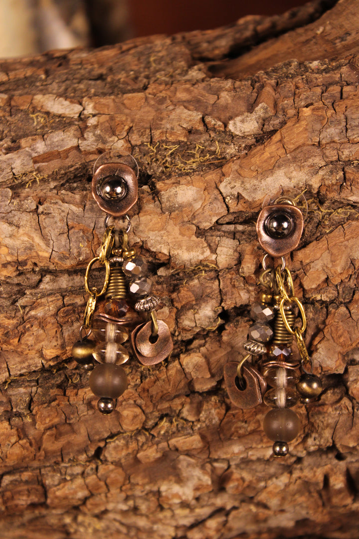 Mosaic Metalwork Dangles