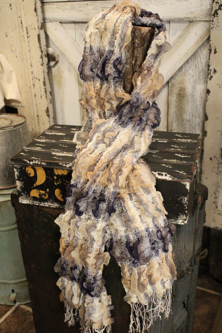 Soft Nautical Scarf