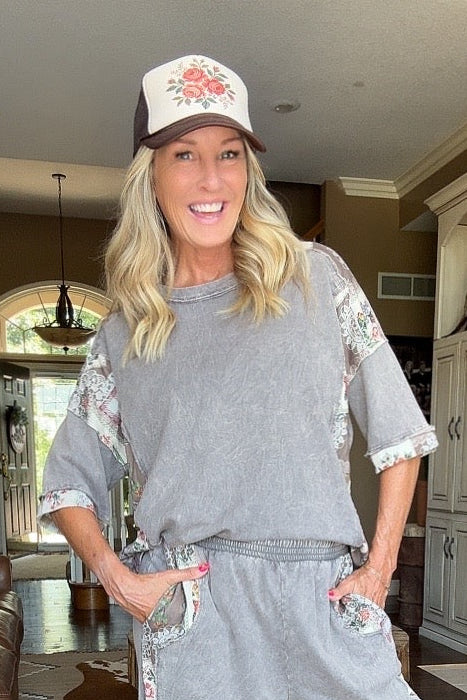 Moss Fern Relaxed Top