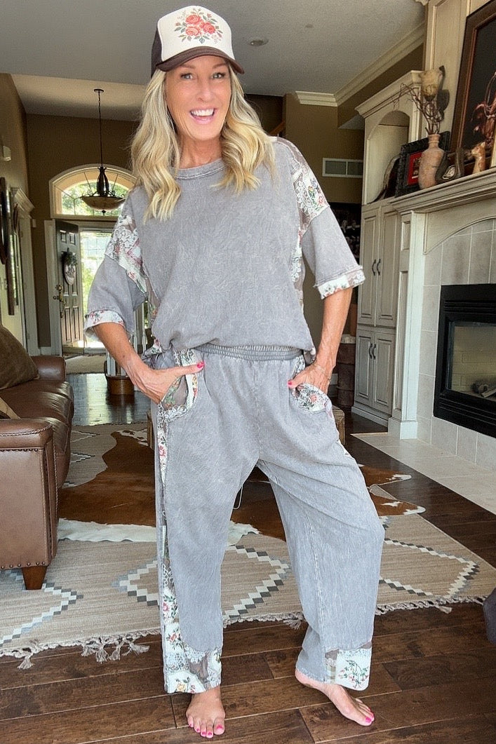 Moss Fern Relaxed Pants