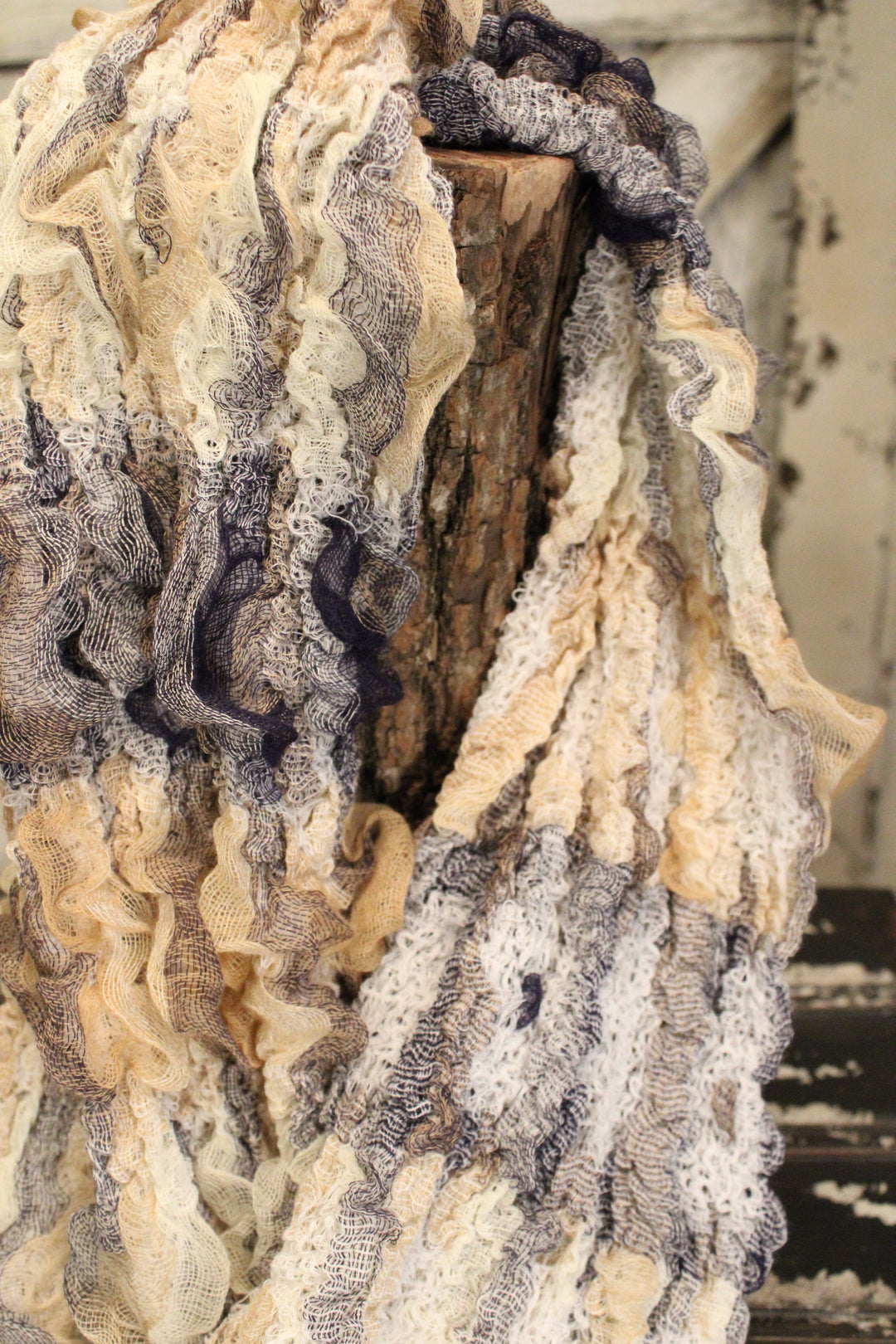 Soft Nautical Scarf