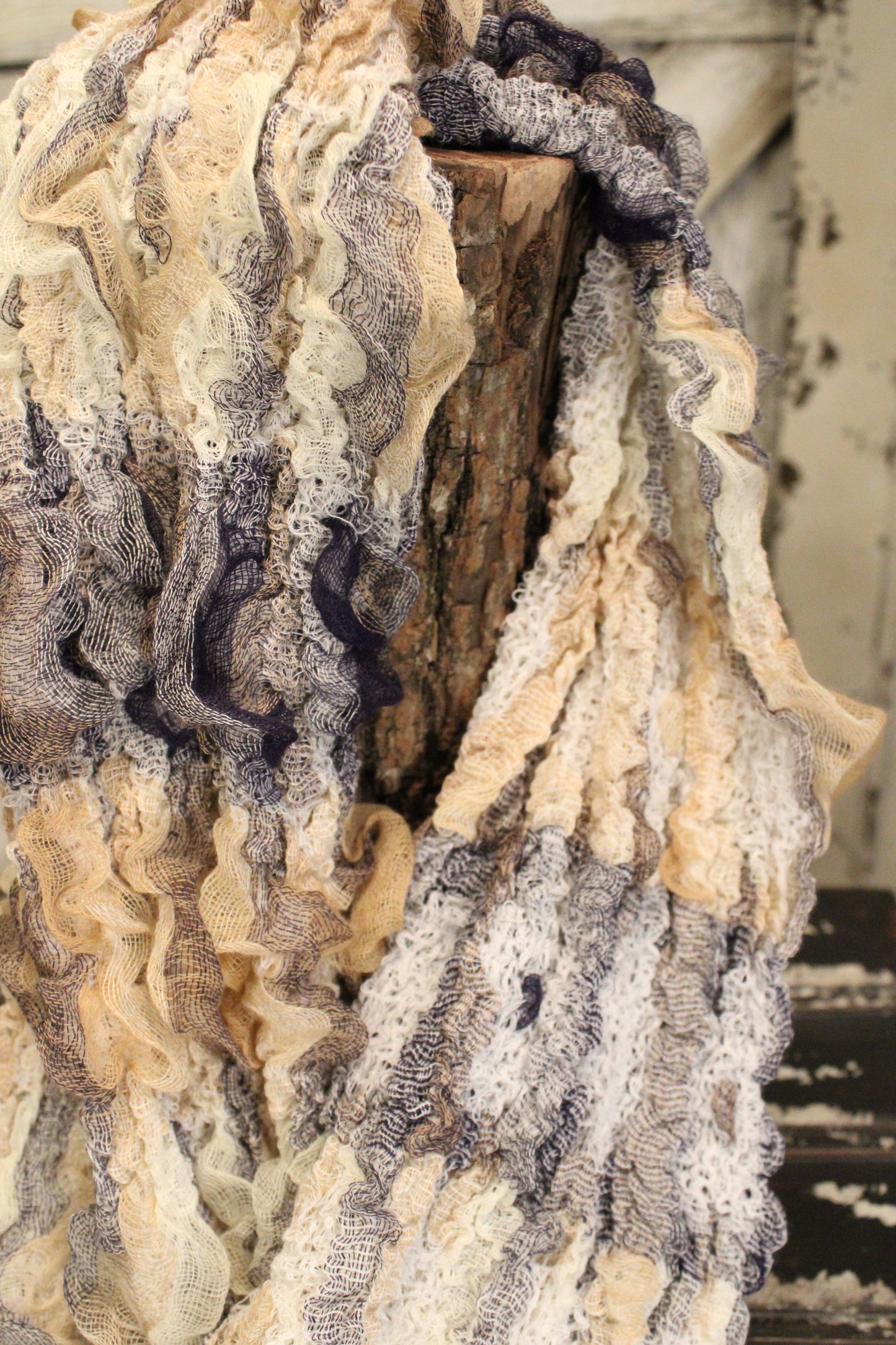 Soft Nautical Scarf