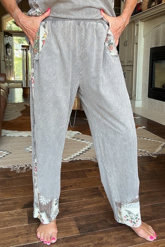 Moss Fern Relaxed Pants