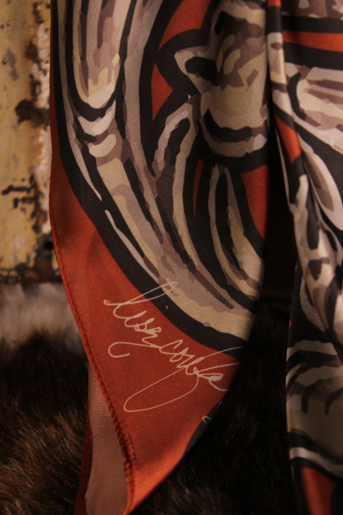 Autumn Amber Scarf