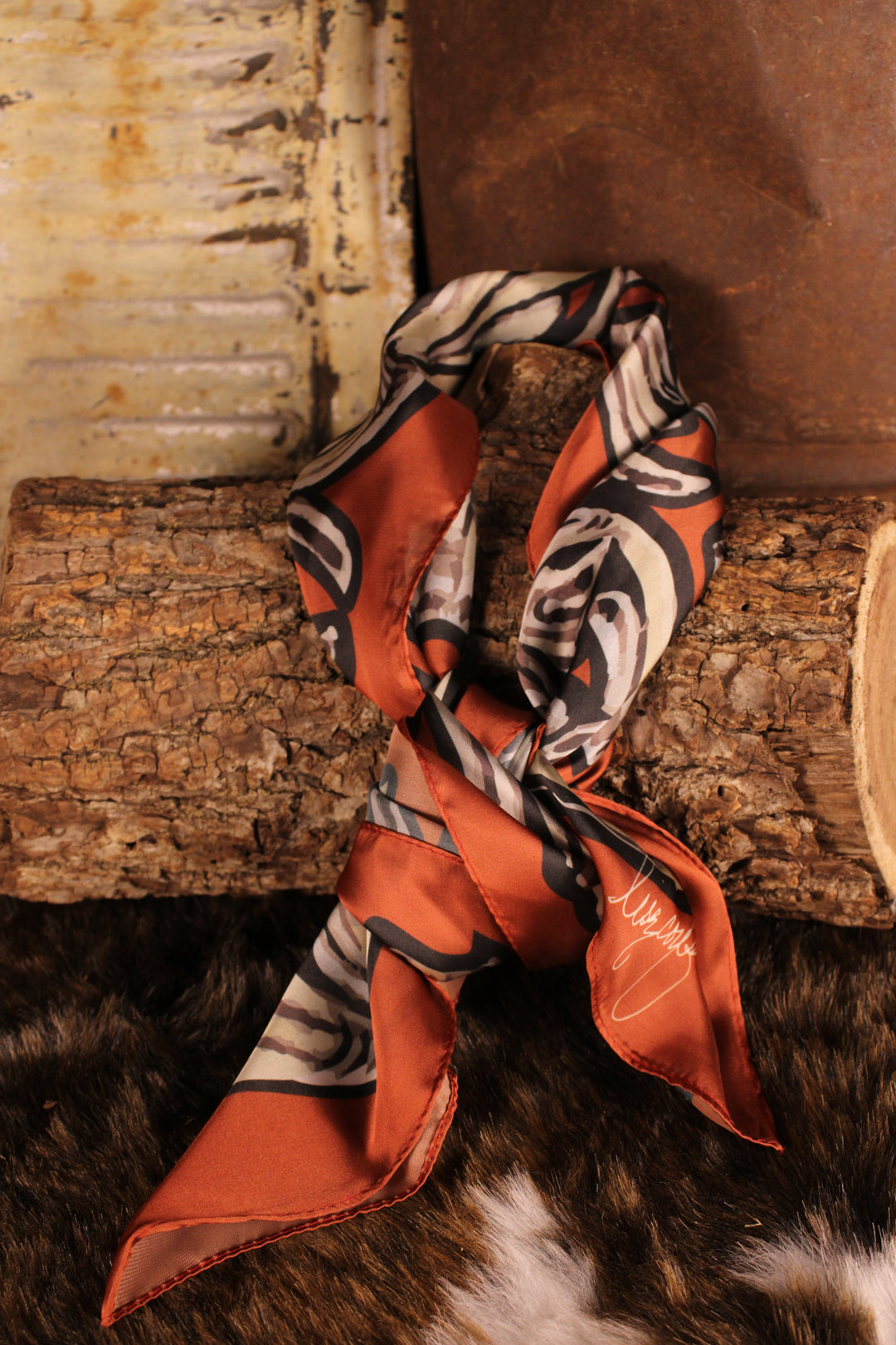 Autumn Amber Scarf