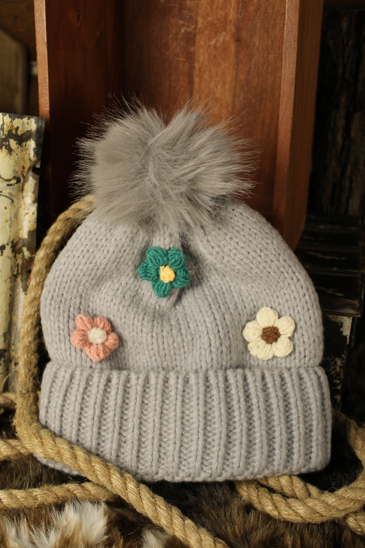 Winter Blossom Beanie