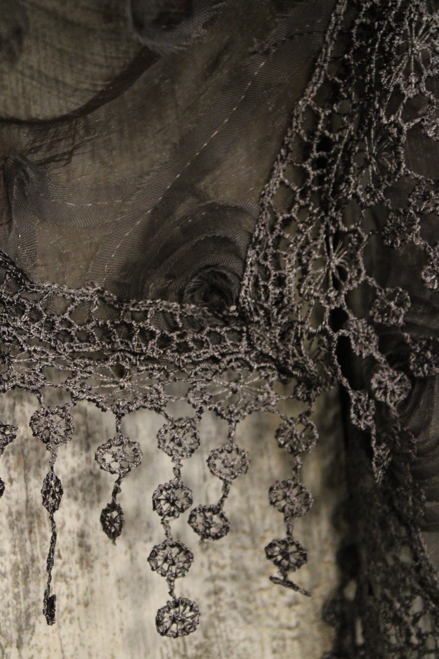Stormy Petals Scarf