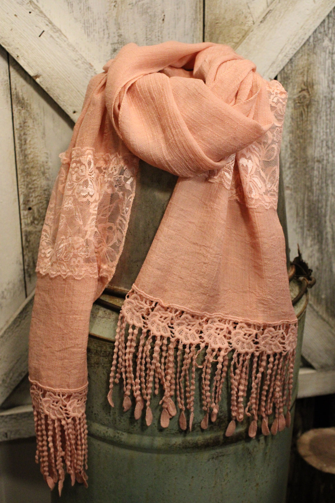 Champagne Pink Scarf