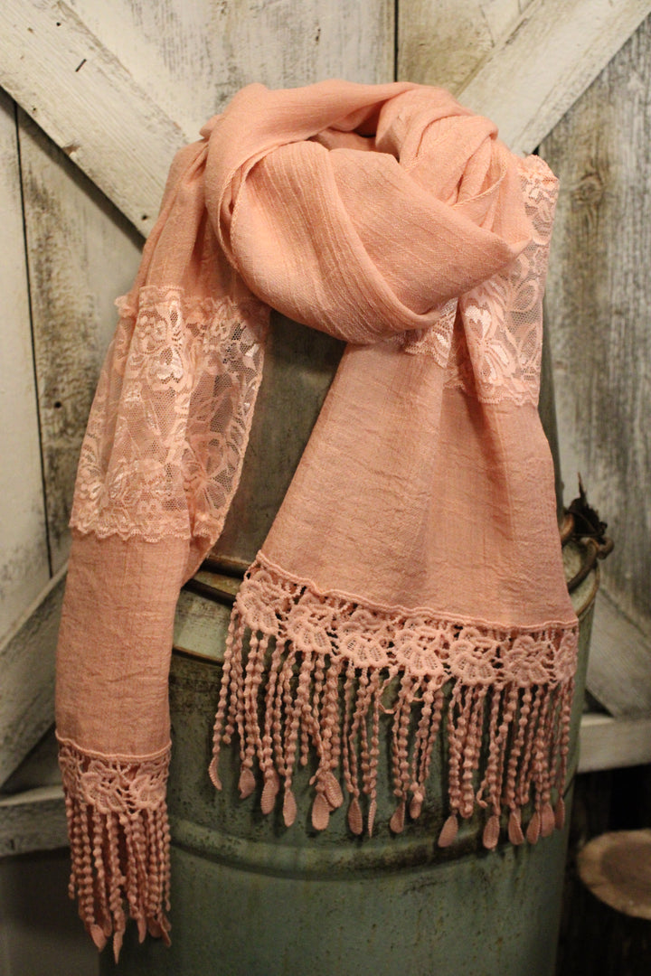 Champagne Pink Scarf
