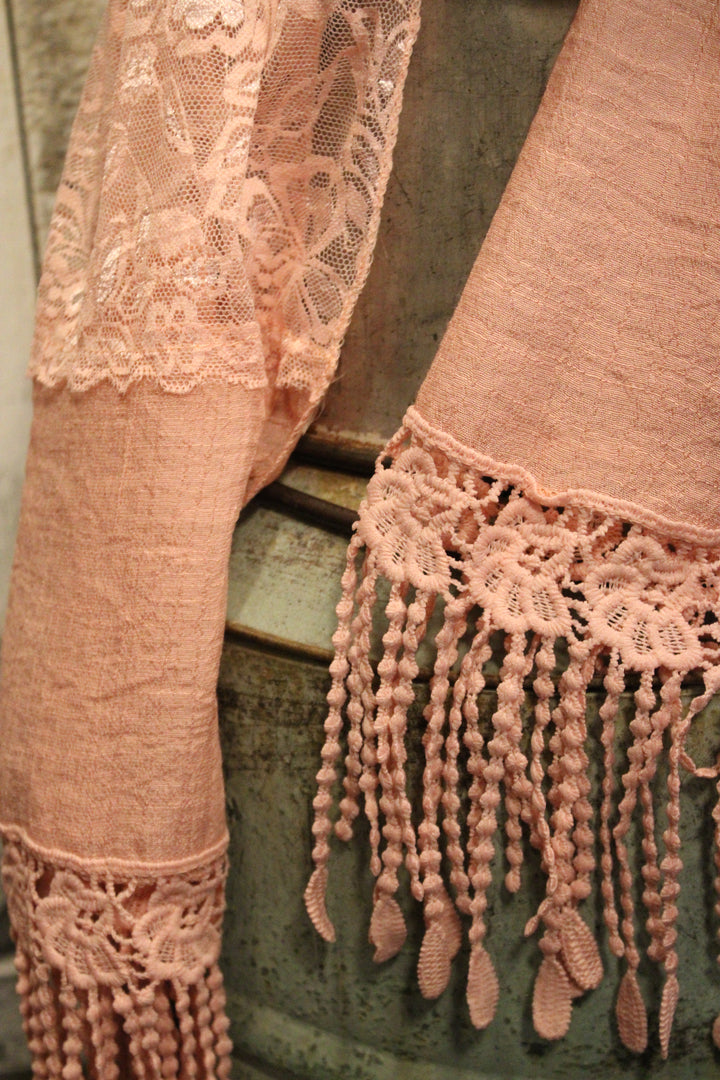 Champagne Pink Scarf