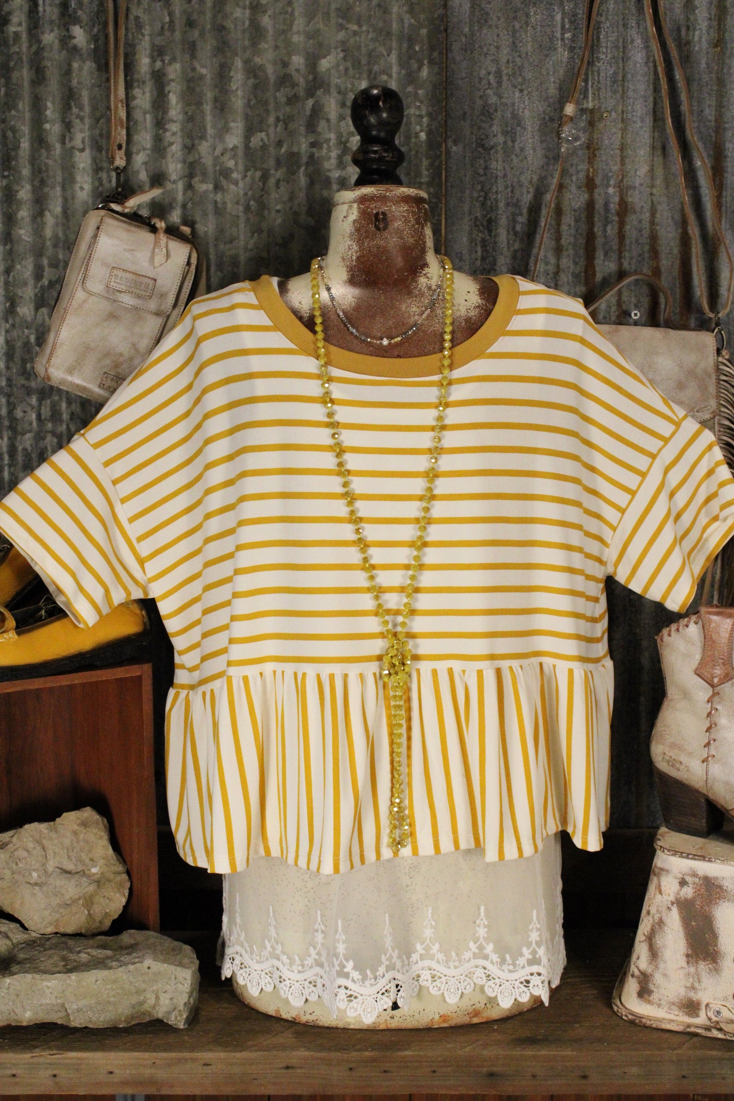 Sunny Side Stripe Top