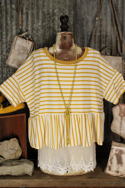 Sunny Side Stripe Top