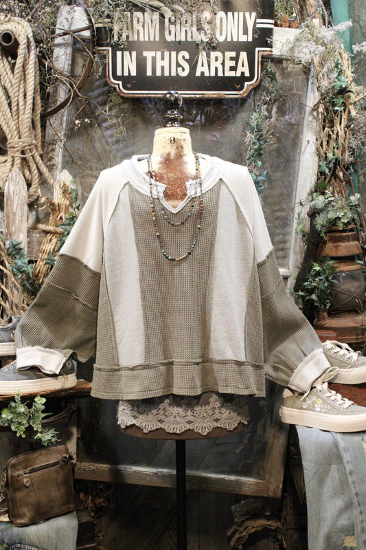 Trail Blazing Thermal Crop Casual