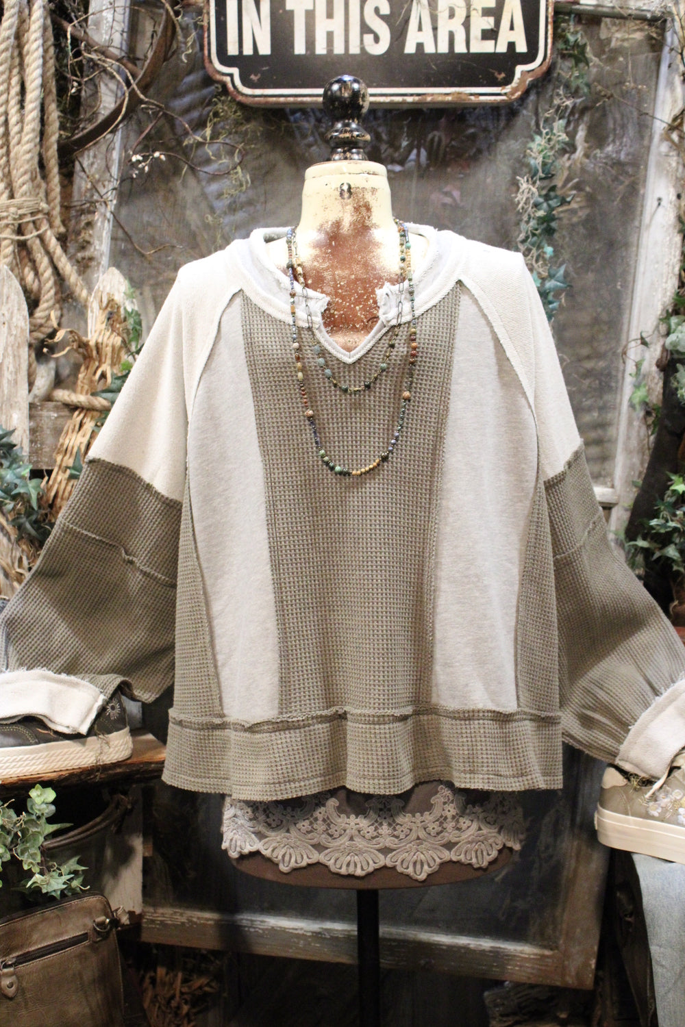 Trail Blazing Thermal Crop Casual