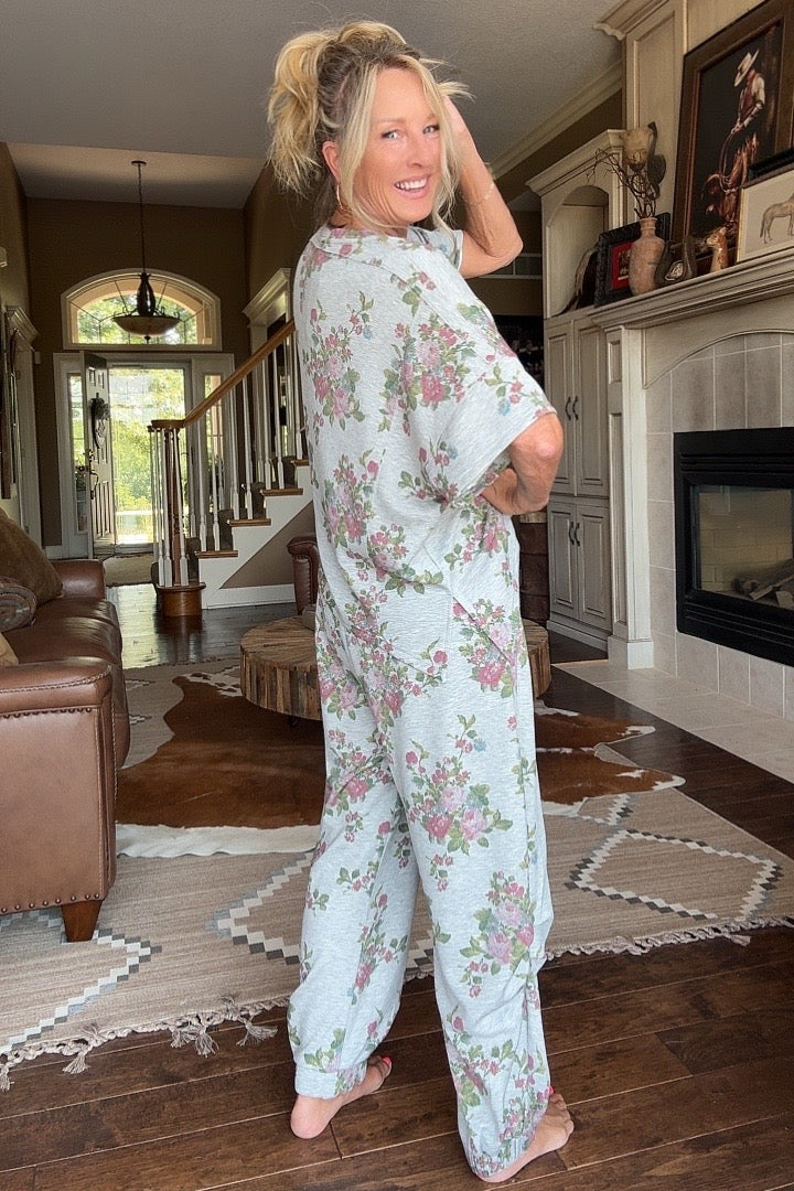 Heather Grey Garden Pants