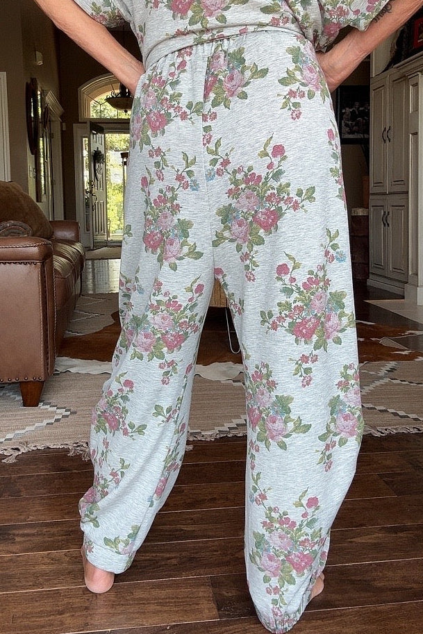 Heather Grey Garden Pants