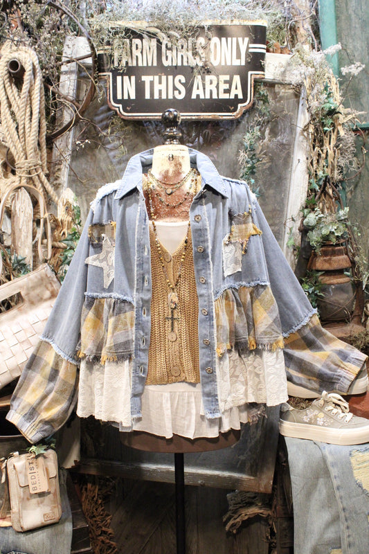 Union Star Button Up Jacket
