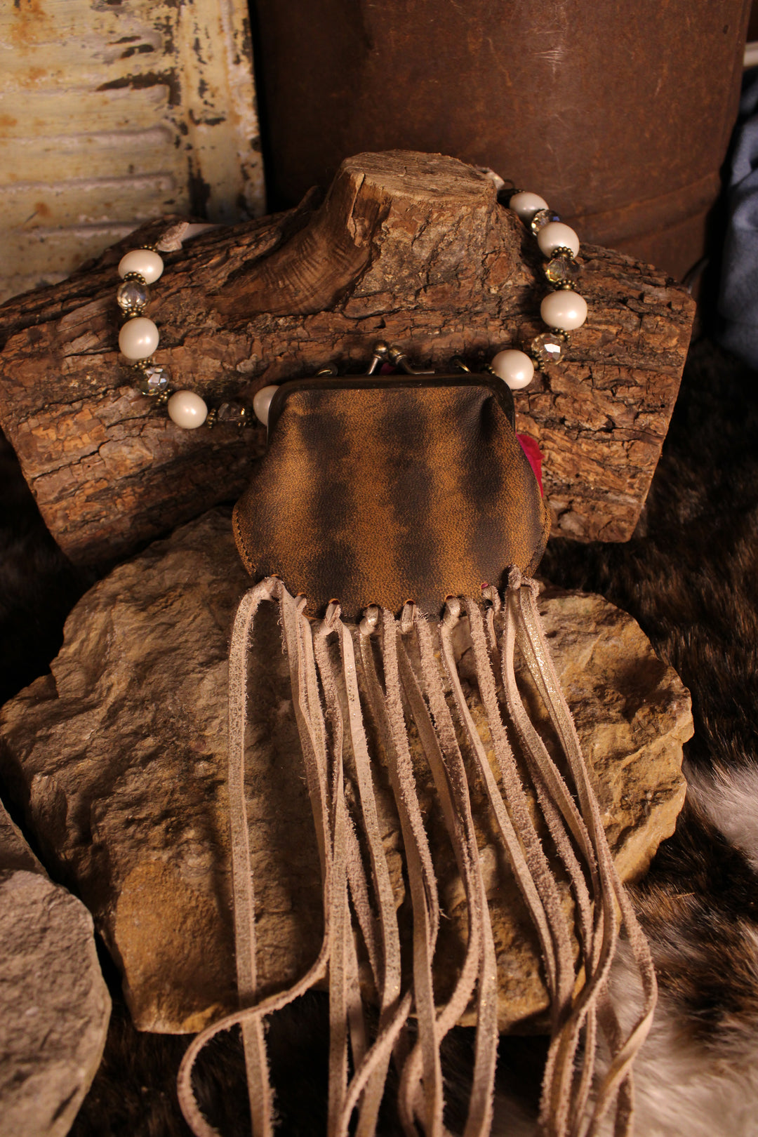 Canyon Coin Purse Necklace