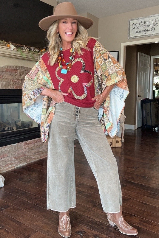 Rustic Stone Corduroy Pants