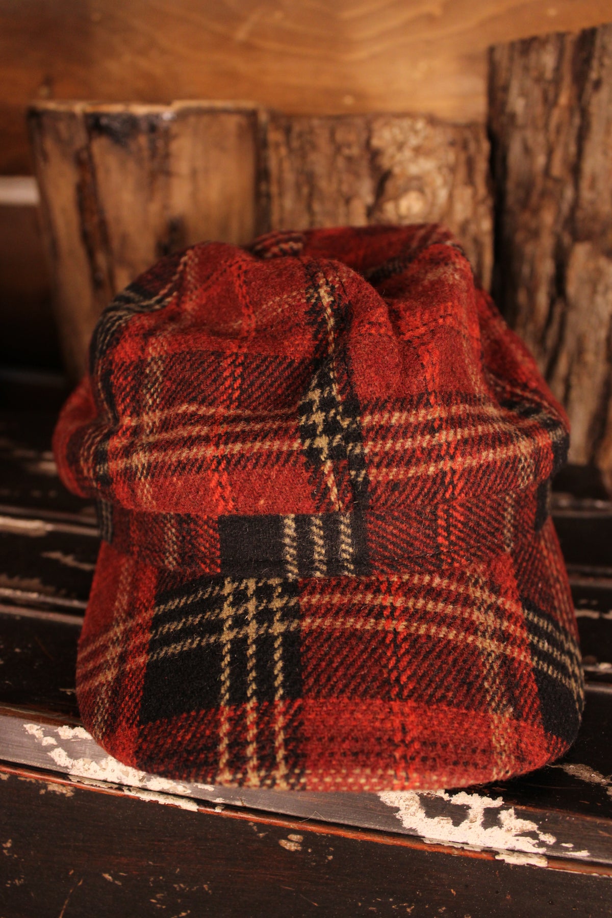 Tartan Plaid Newsboy Hat
