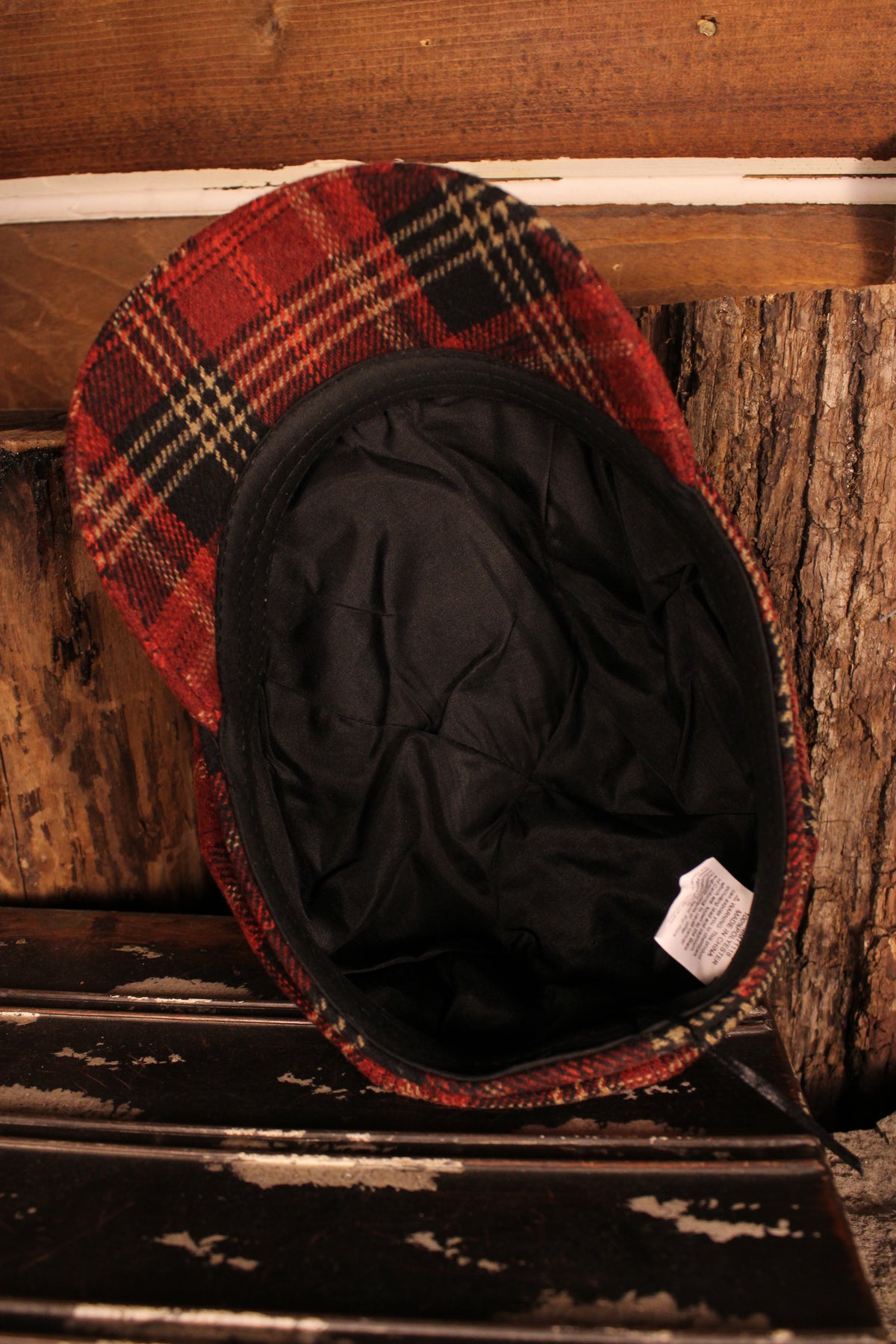 Tartan Plaid Newsboy Hat