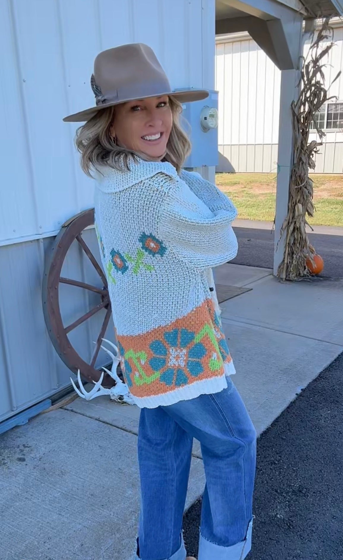 Movin' and Groovin' Sweater