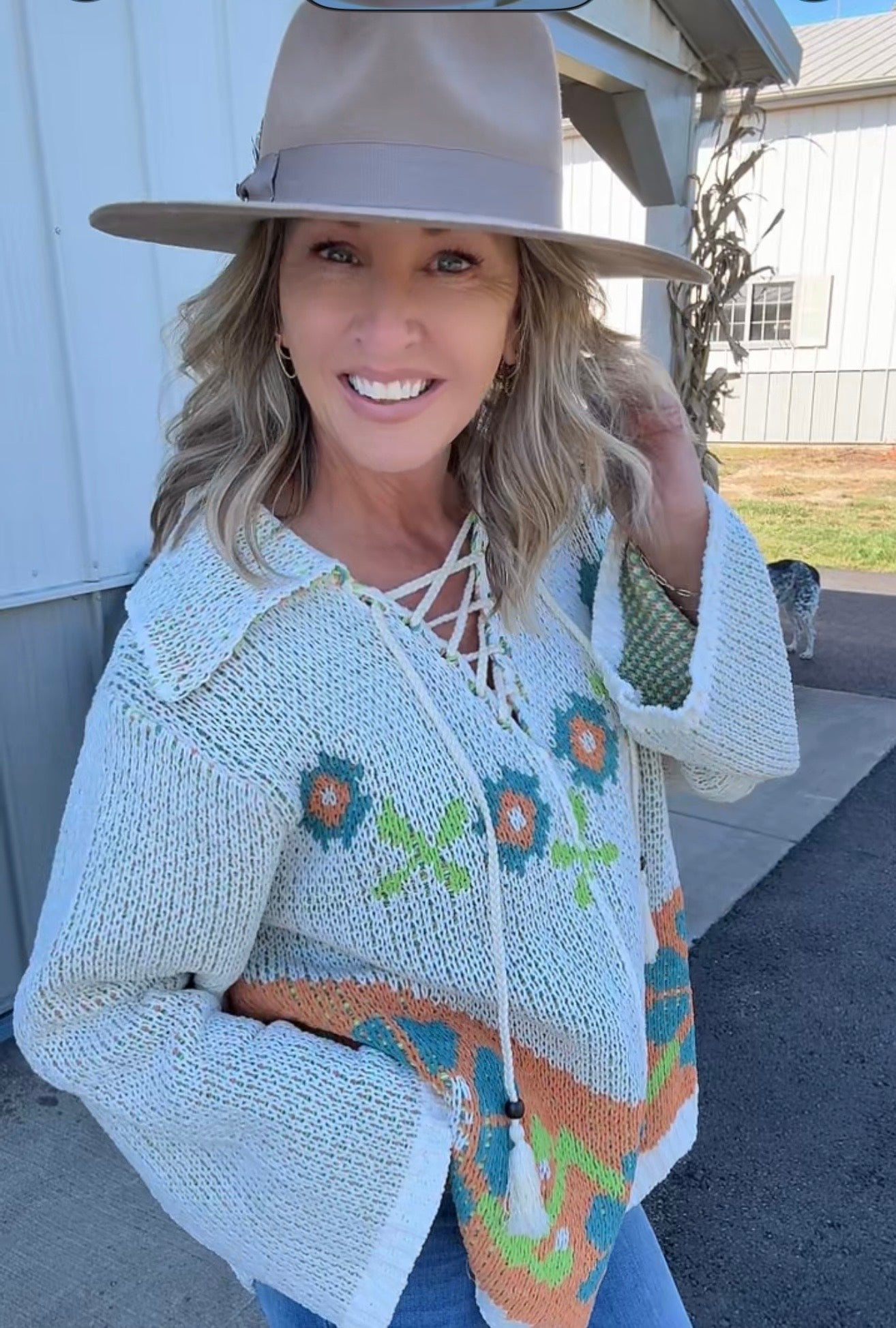 Movin' and Groovin' Sweater