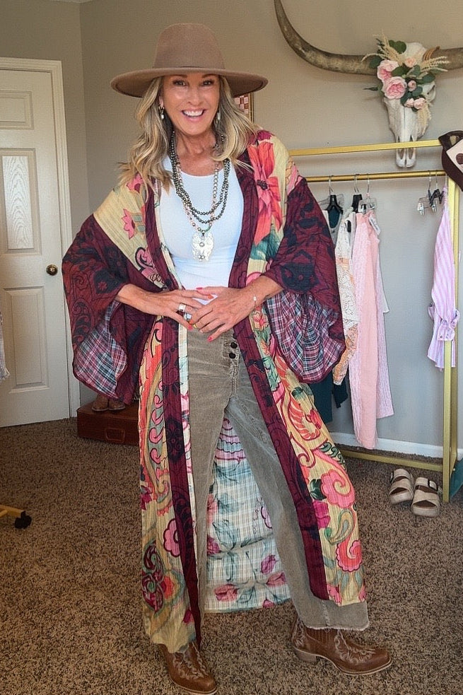 Dahlia Kimono