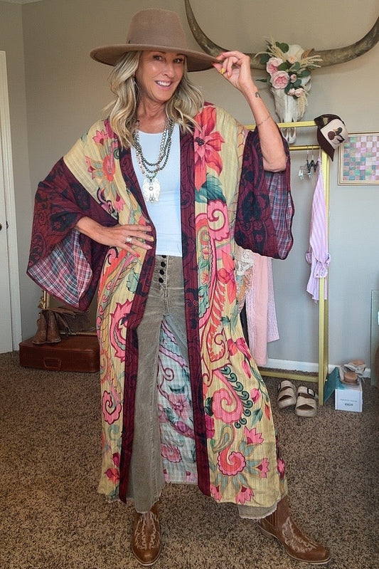 Dahlia Kimono