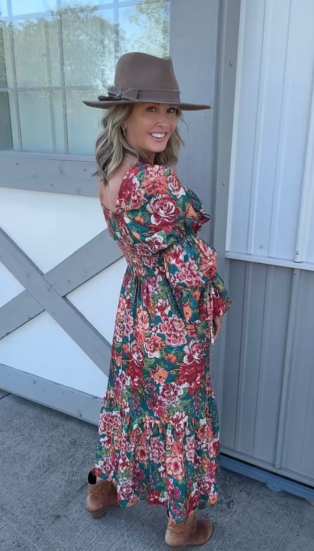 Antique Blossom Dress