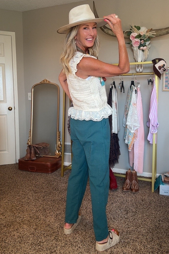 Buttermilk Cotton Vest