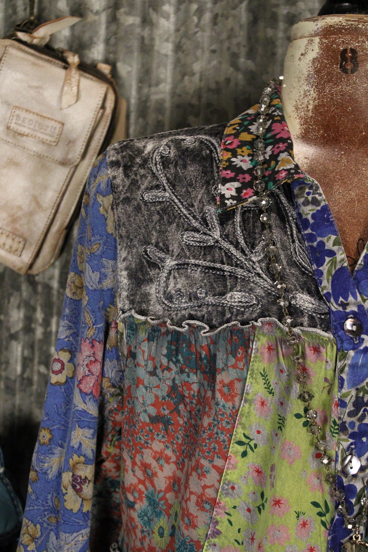 Juniper Slate Blouse