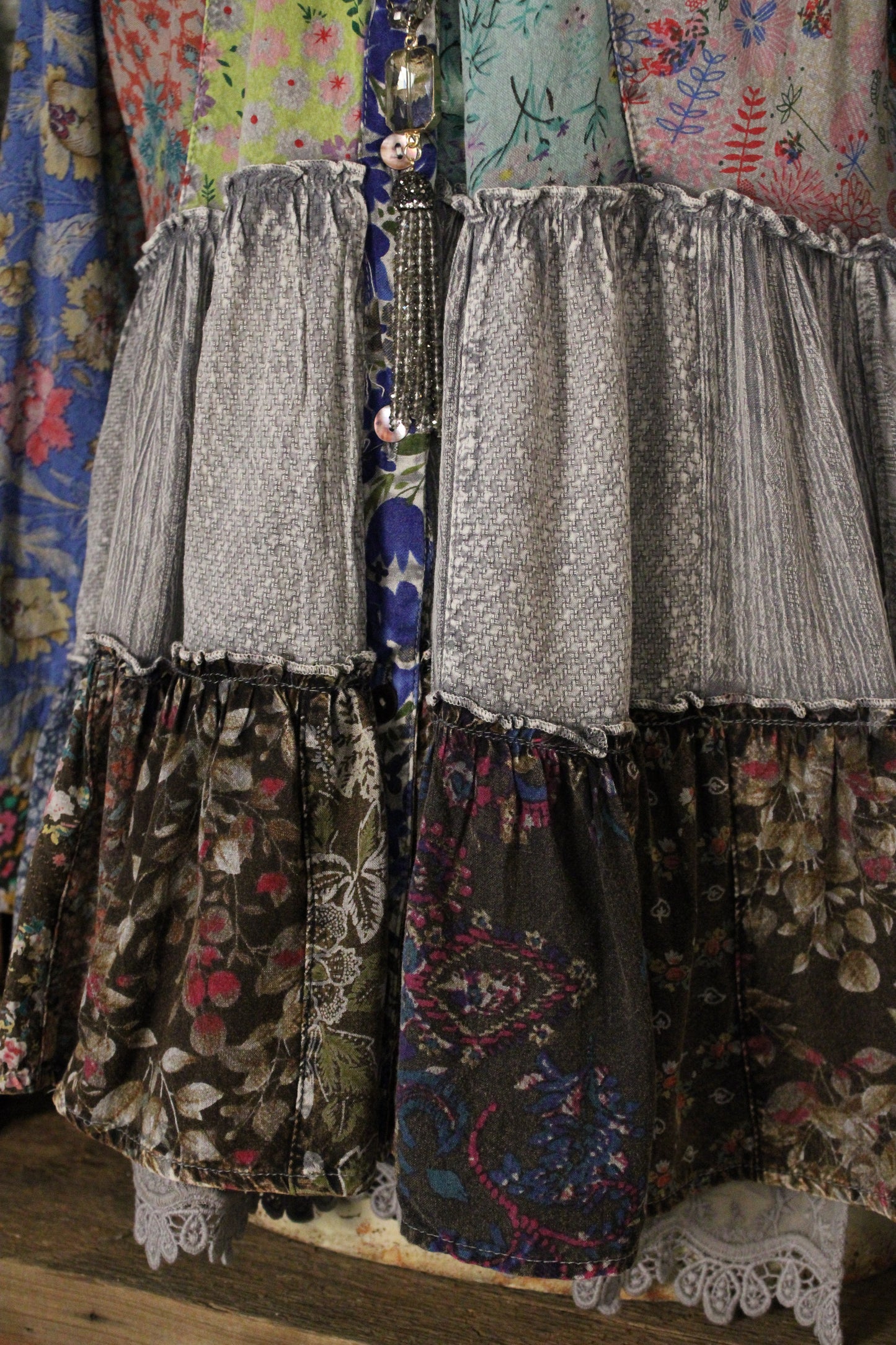 Juniper Slate Blouse