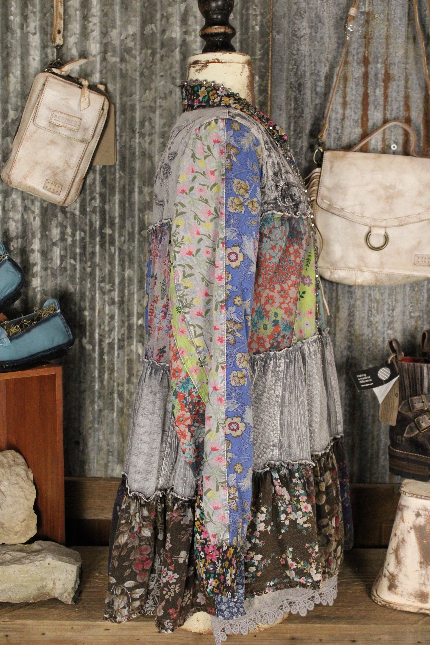 Juniper Slate Blouse